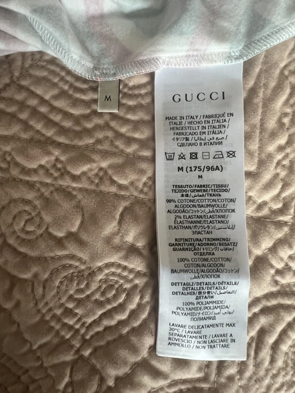 Gucci X Adidas Trefoil Red and Green Short Sleeve T-shirt Size Medium